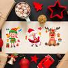 Adorable Cartoon Christmas Snowman And Reindeer Interactive Sticker Set For Kids