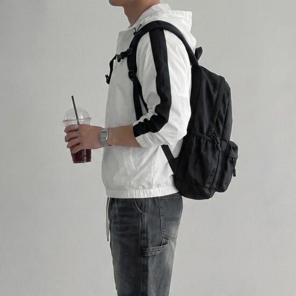 Onl Men S Hooded Bicolor Cropped Jacket