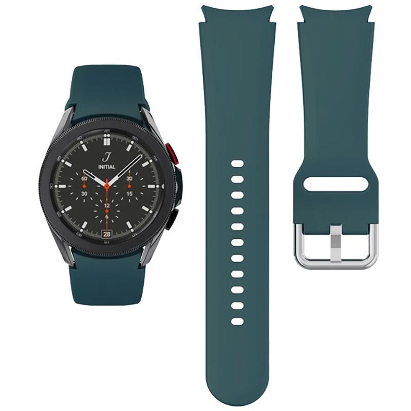 20mm Silicone Strap For Samsung Galaxy Watch 7/6/5/4 40mm 44mm Pro 45mm Bracelet Belt Galaxy Watch 6 4 Classic 47mm 46mm Correa