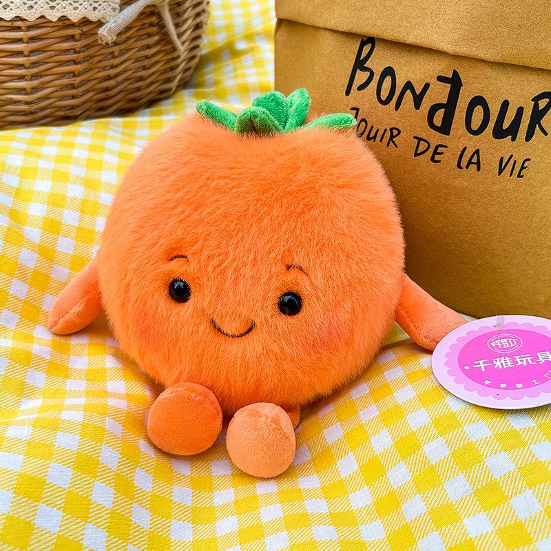 Cute Fruit Bean Bag Plush Toy Simulation Durian Dragon Fruit Rag Doll Small Doll Rag Doll