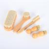 Shoe Brush Ergonomic Handle Shoe Cleaning Brushes Leather Shoe Maintenance