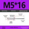 Aluminum Blind Rivets & Nuts - Black Round Head, Extended Shank, M4/M5/M6