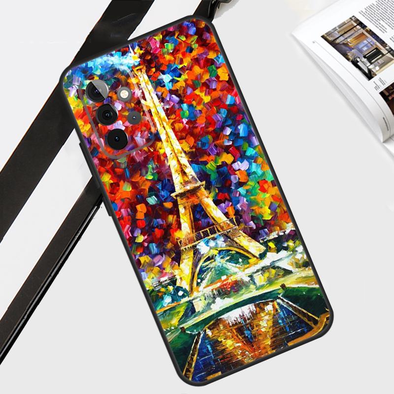 Eiffel Tower Paris Case For Samsung Galaxy A55 A35 A15 A56 A36 A26 A16 A06 A54 A34 A14 A12 A22 A32 A52 A13 A53