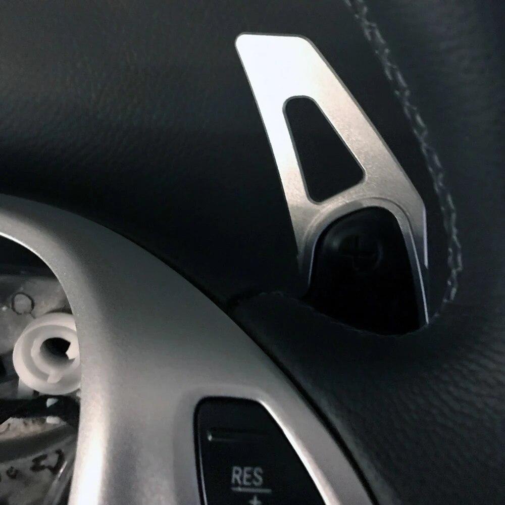 Pentru Benz Smart 451 453 Pentru doi 2009-2017 Pentru patru 2015-2017 Volanul mașinii Schimbător de viteze Palete de viteze Autocolante DSG Extender