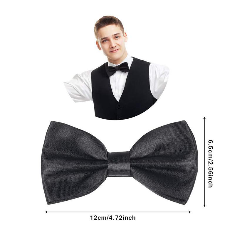 1Set 1920's Cosplay Costume Hat Pocket Watch Neck Tie Moustache Bowtie Gatsby Masquerade Accessories