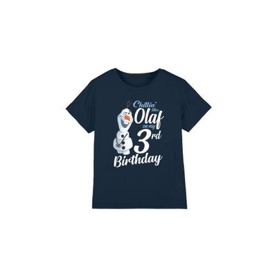 Childrens/Kids Chillin Like Olaf 3rd Birthday T-Shirt