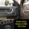 Car Side Door Speaker Audio Sound Loudspeaker Frame Cover Trim For Land Rover Discovery Sport 2015 -  ABS Matte Accessories