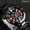 Casio Herrenuhr aus Metall im Taucherdesign