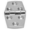 Door Hinge 6 Hole Mirror Polished 316 Stainless Steel Marine Hinges for Boat 76x38mm