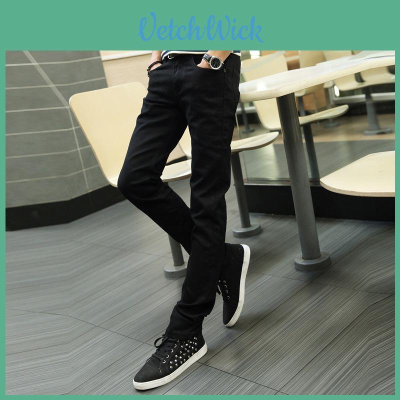 Black Jeans Cod Pants Pants Korean Casual Pants Men 2018 New Fashion Hot