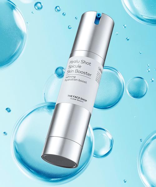 The Face Shop Ultimate Hyalu Shot Spicule Skin Booster 50ml FREE