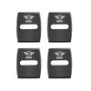 Zinc Alloy Car Door Lock Buckle Cover Protective Covers For MINI JCW Cabrio Cooper Countryman Aceman Clubman Coupe Paceman Uylez55