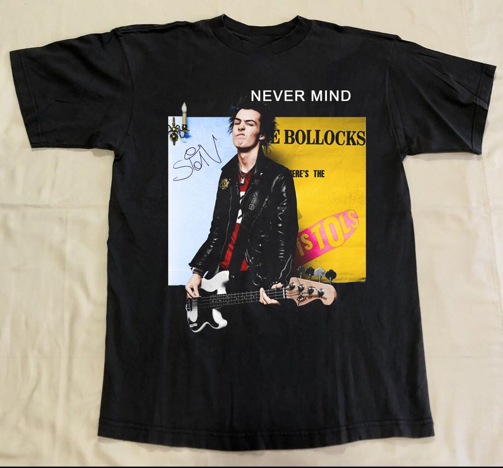 

Sid Vicious Never Mind Signature Unisex T-Shirt All Size S To 5XL MC312 Unisex T-Shirt XXXXL