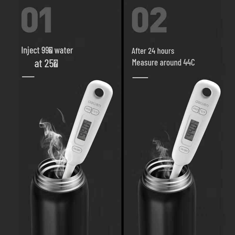 Bayipin Men's Portable Pop-up Vacuum Flask