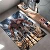 Attack on Titan Epic Scene Carpet suitable as a non-slip mat for the living room or bedroom sofa