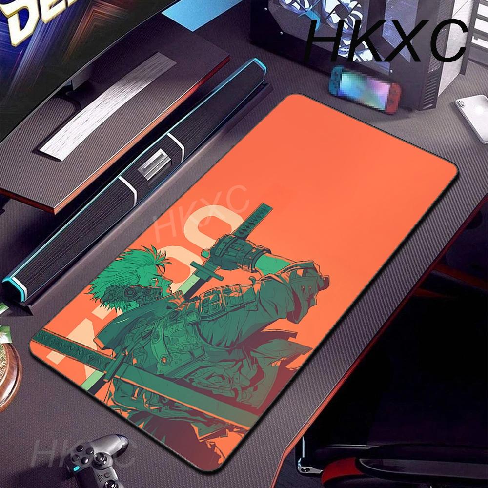 Tappetino per Mouse Grande PC Manga Tappetino da Scrivania Antiscivolo Gomma Laptop One Piece Zoro Tappetino da Gioco per Ufficio Accessori da Gioco per Giocatore Tappetino per Mouse