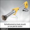 Powerplus Désherbeur Électrique POWXG6601 - Extracteur de Mauvaises Herbes de 2000 W, 115 cm de Long et Température de 650° C