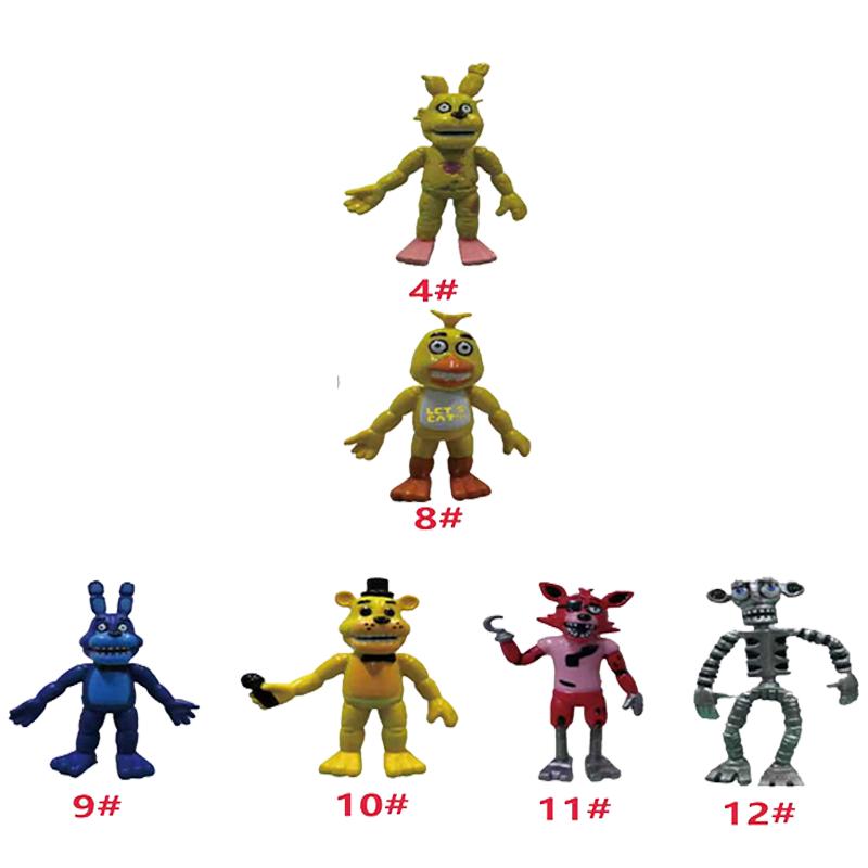 12 Stück/Set 99 Nächte im Wald SpielActionfiguren Neues Spielzubehör Geburtstagsgeschenke Spielzeug für Kinder Halloween-Geschenke