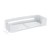 Bathroom Shower Over the Door Aluminum Rustproof Basket Towel Rack Shelves for Shampoo Soap