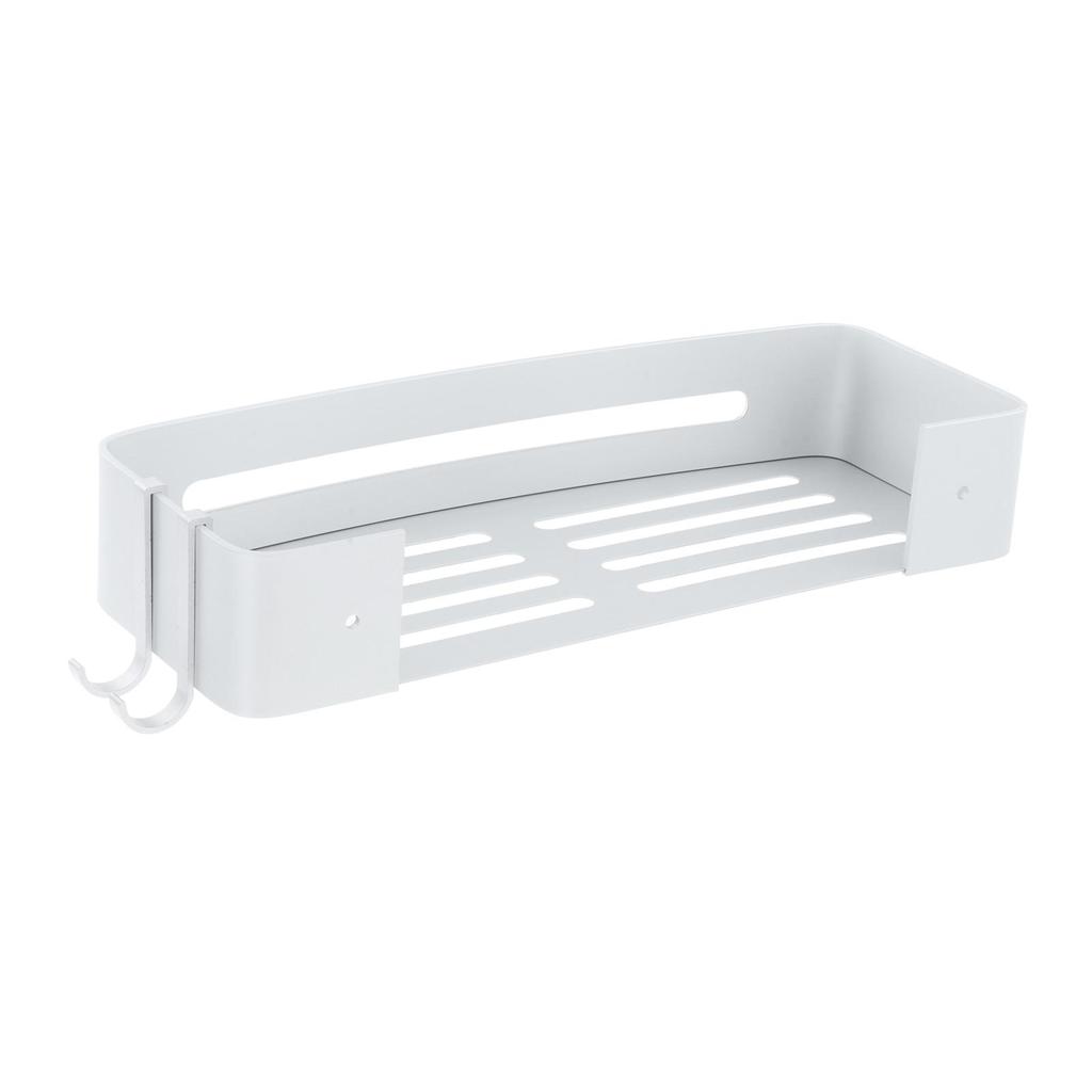Bathroom Shower Over the Door Aluminum Rustproof Basket Towel Rack Shelves for Shampoo Soap