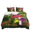 Three-Piece Mushroom Forest Quilt Set Two-Piece Bedding Set