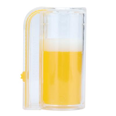 Queen Bee Catcher Plastic Healthy Nontoxic Round No Burr Lightweight One Handed Queen Marking Bottle