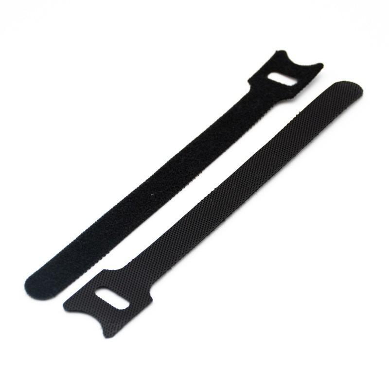 

In-Stock Colored Nylon Hook & Loop Cable Ties: Self-Adhesive, Back-to-Back Cable Management Straps