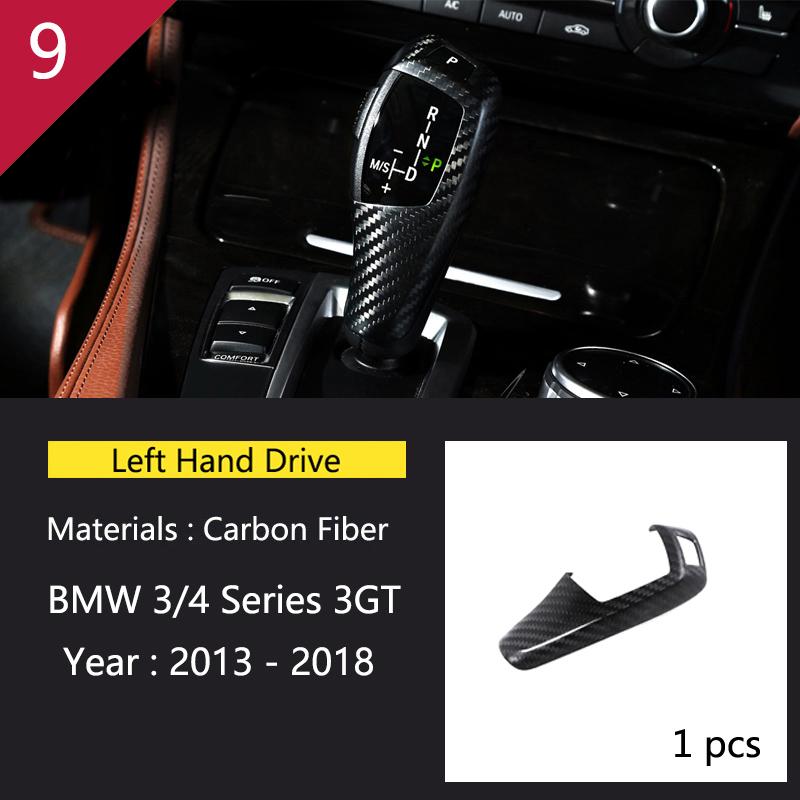 For BMW 3 4 Series 3GT F30 F32 F34 Car Styling Interior Gearshift AC CD Button Panel Door Armrest Decoration Cover Trim Sticker MQHWD1