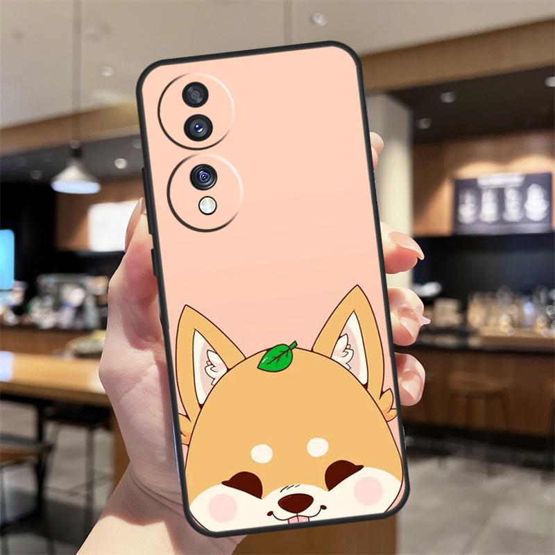 Animal Shiba Inu Case For Honor Magic 8 Lite 5 6 7 Pro Honor Win RT 400 200 50 70 90 X8c X9a X9b X9c X9d Cover
