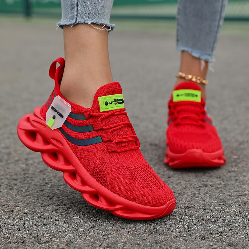 Women Breathable Running Shoes Light Non-Slip Classic Sports Casual Shoes Woman Platform Sneakers Outdoor Tenis Walking Shoes