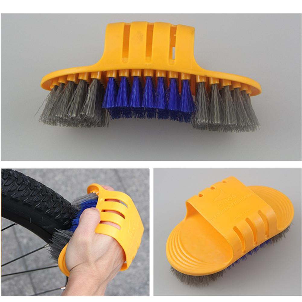 

6Pcs Bicycle Cleaning Set Multi-Function Chain Cleaner Tyre Brush Tool Set Bike Cleaning Tool Set for Mountain Bike Road Bike China Mainland