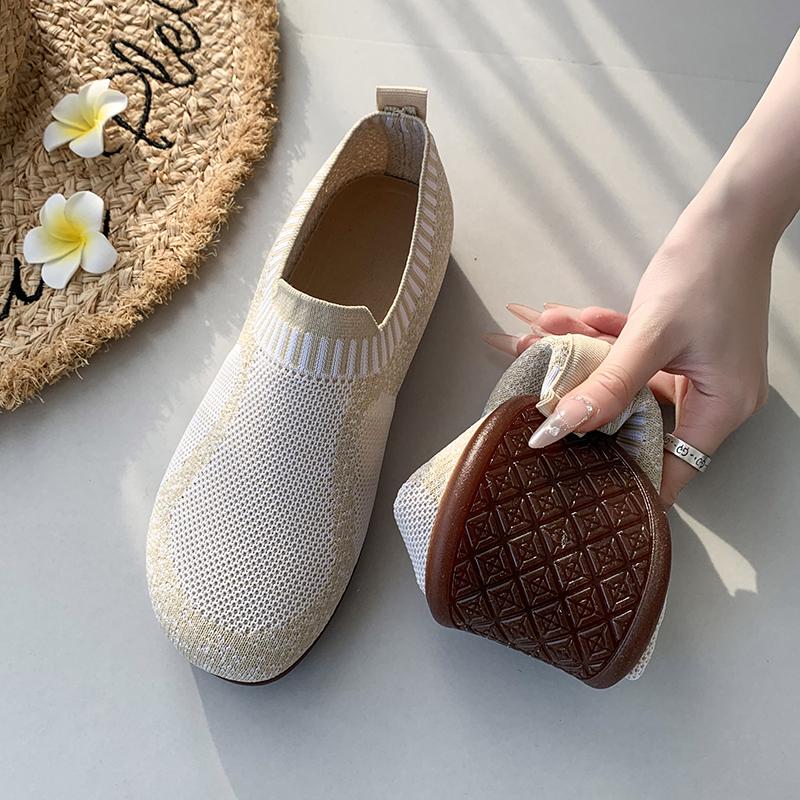 Sneakers Casual da Donna Scarpe Sportive Traspiranti in Mesh per Donna Scarpe Vulcanizzate Estate Calzini Femminili Scarpe da Passeggio Calzature da Donna