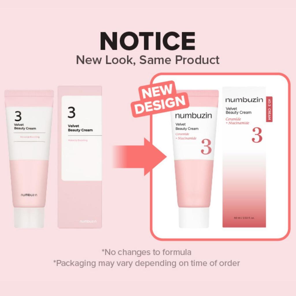 NUMBUZIN No.3 Velvet Beauty Cream 60ml
