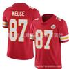 Maglia da Football NFL Kansas City Chiefs da Uomo 8 Hopkins Ricamato Maglia da Gioco Cotone Abbigliamento Sportivo Abbigliamento per tifosi