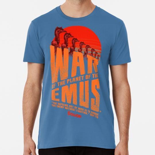 The Dollop Emu War Size S to 5XL Made in the USA T-Shirt Unisex T-Shirt S