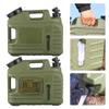 13L Water Storage Container Leak-Proof Drinking Water Bucket Large Capacity Water Container Jug for Vehicle Car Camping