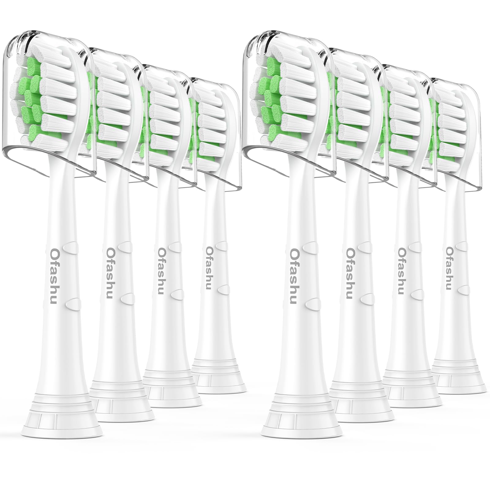 

Сменные насадки Ofashu для электрических зубных щеток Philips Sonicare, совместимые с зубными щетками HealthyWhite, для удаления налета, DiamondClean, GumHealth, белый