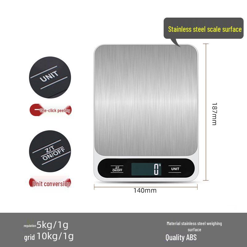 ACVER Stainless Steel Digital Kitchen Scale
