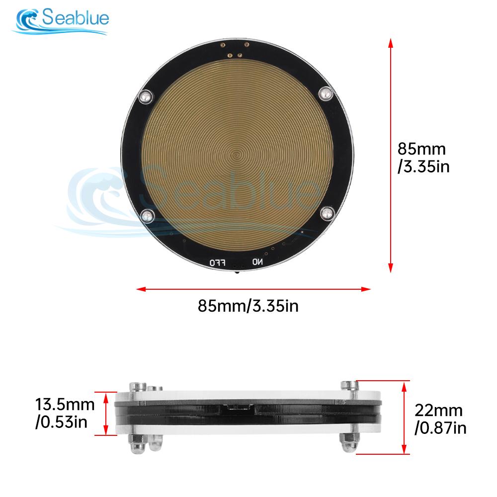 7.83hz 0.5W Schumann Resonance Ultra-Low Frequency Pulse Wave Generator Audio Resonator With Box for Electrical Tool