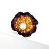 Chinese-style Blue Lotus and Lotus Leaf Brooch, High-end Feminine Charm, Enamel Pearl Brooch, Niche Design Sense Brooch