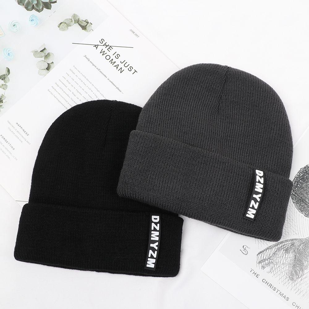 Fashion Warm Winter Thicken Hip Hop Hat Skullcap Beanie Hat Knitted Hats