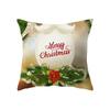 Christmas Theme Santa Claus Printed Pattern Cushion Cover Home Living Room Sofa Decoration Pillow 45x45cm