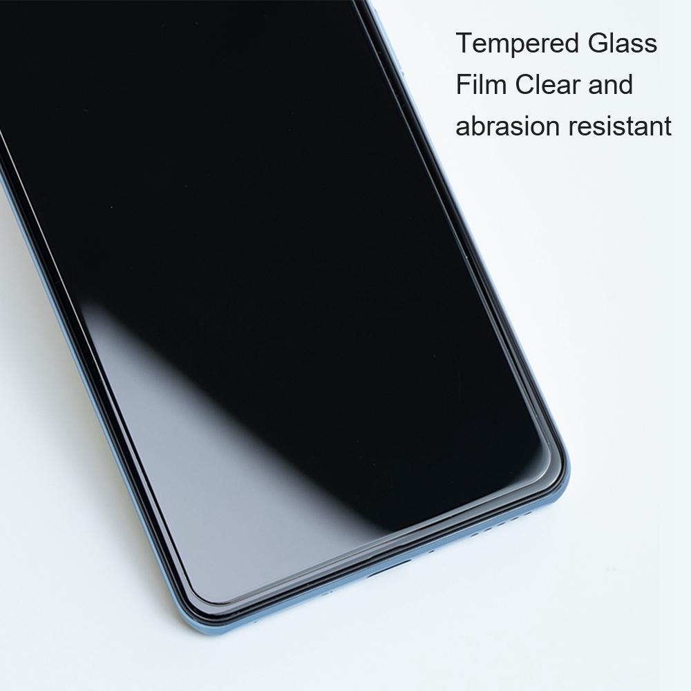 AMORUS For Xiaomi 12 Lite 5G Anti-explosion Protective Film 9H Hardness High Aluminum-silicon Glass Phone Screen Protector with 2.5D Arc Edge