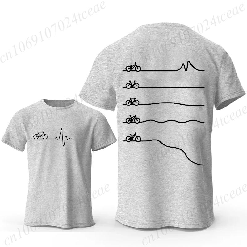 CYCLIST CYCLE BIKE FITNESS T-shirts Men Fashion Short Sleeve T Shirt CYCLING CARDIO Casual Harajuku Streetwear Tee Tops Camiseta
