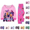 Zweiteiler für Kinder Lässige lockere Langarmhemden und Hosen Trainingsanzug Herbst Outfits
