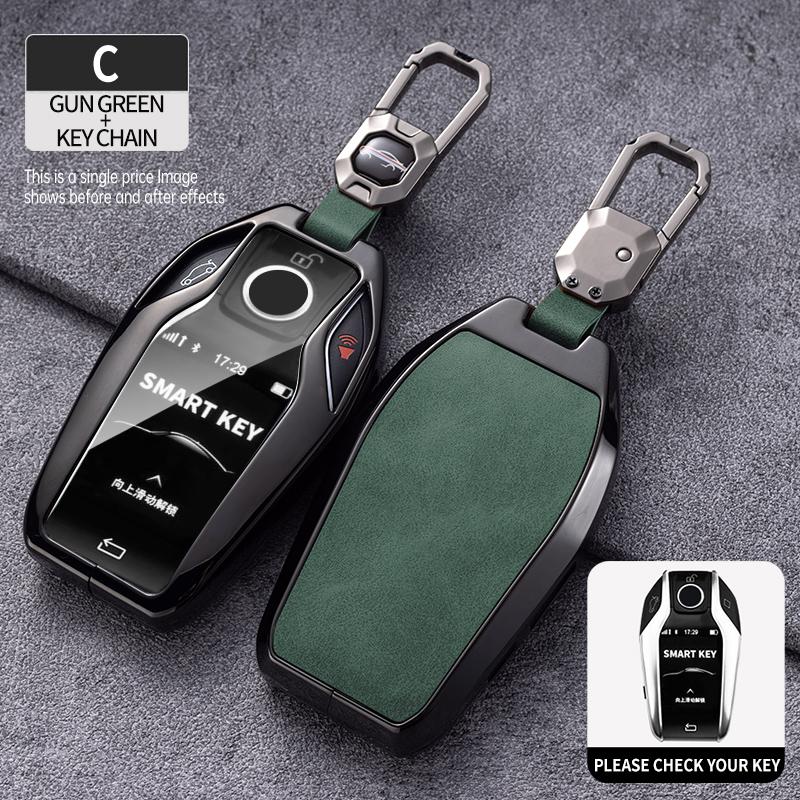 Zinc Alloy Car Remote Key Case Cover Shell For BMW 5 7 Series G12 G11 G30 G32 G31 I8 I12 I15 G01 X3 G02 X4 G05 X5 G07 X7 Car Bag