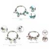 Ozean-Thema Edelstahl Perlenarmband mit Seestern Meeresbewohnern Für Frauen Sommer Schmuck