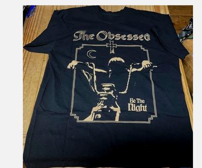 The Obsessed Band Be The Night T-shirt Unisex Cotone Adulto Tutte le Taglie