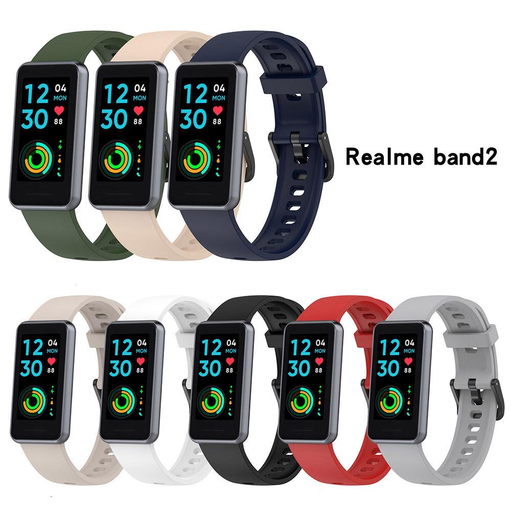 Λουράκι καρπού σιλικόνης για Realme Band 2 Smart βραχιόλι ρολόι