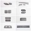 Black Stainless Steel Interior Mods: Reading Lights, Front Pillar Speaker Grilles, and Air Vents for 25 BYD Tang L Models.